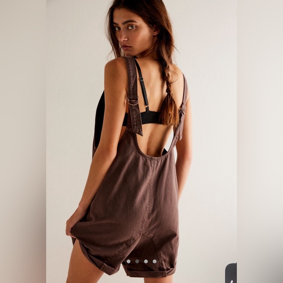 We the Free High Roller Shortall - Mocha - Picture 3 of 9